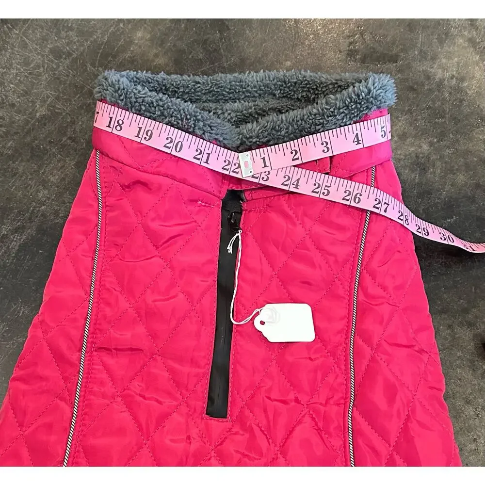 2X Fragralley Dog Coat, Waterproof Windproof, Reflective, Fleece Jacket